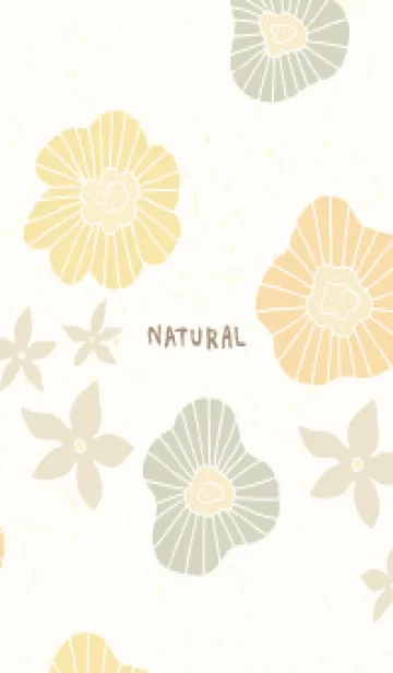 [LINE着せ替え] 4色のかわいい花6の画像1