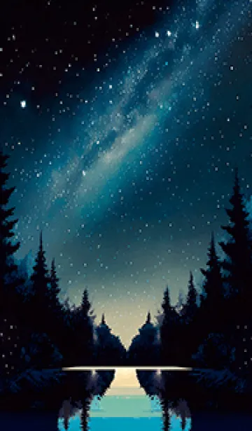 [LINE着せ替え] 穏やかな夜景の着せかえ/638の画像1