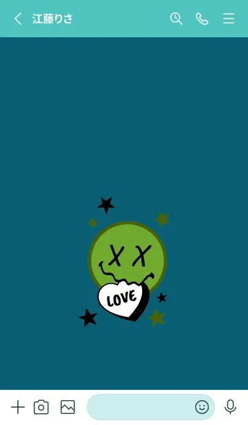 [LINE着せ替え] ラブ スマイル 185の画像2