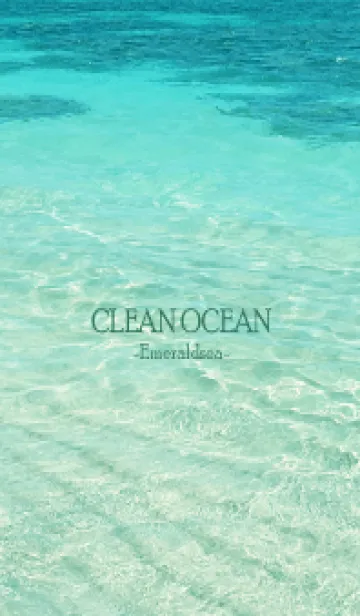 [LINE着せ替え] CLEAN OCEAN -Emerald sea HAWAII-の画像1