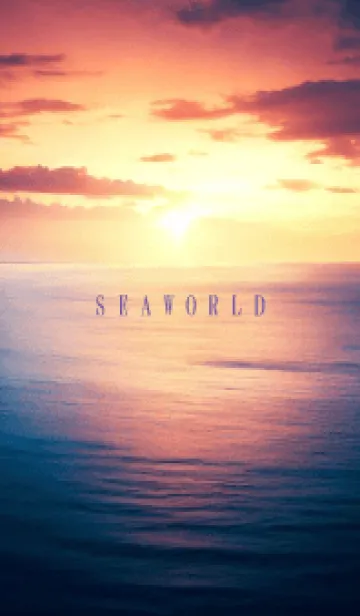 [LINE着せ替え] SEA WORLD-Sunset-31の画像1