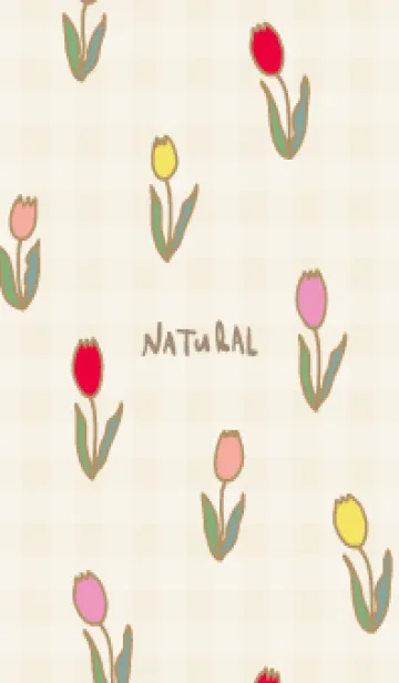 [LINE着せ替え] チューリップ たくさん9の画像1