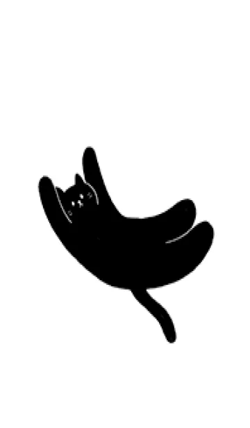 [LINE着せ替え] Daily Life : Black catの画像1
