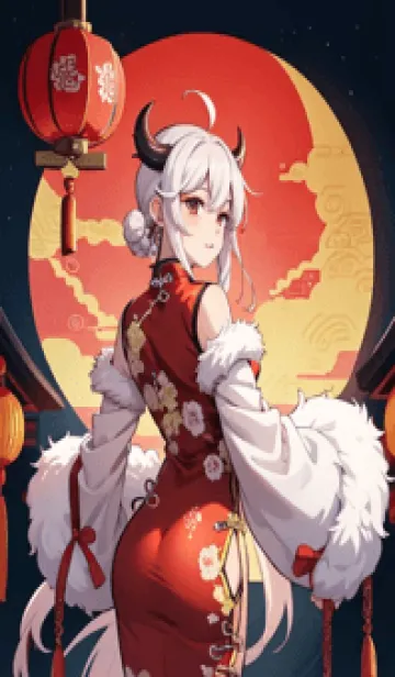 [LINE着せ替え] 新年、幸福を届ける NN 24の画像1