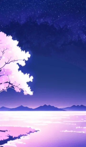 [LINE着せ替え] 冬のサクラ #CKLF01。の画像1