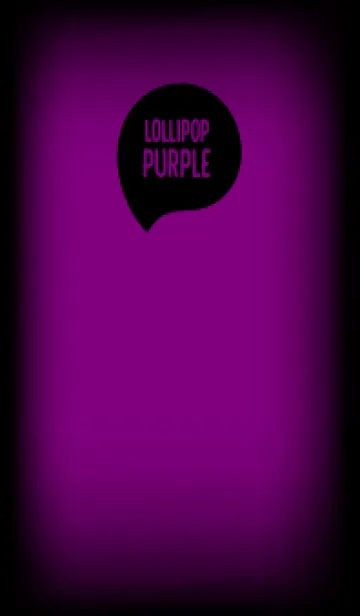 Black & Lollipop Purple Theme V7 (JP)の着せ替えメイン画像