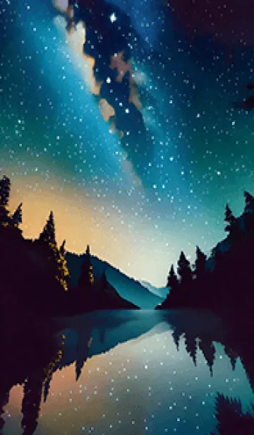 [LINE着せ替え] 穏やかな夜景の着せかえ/648の画像1