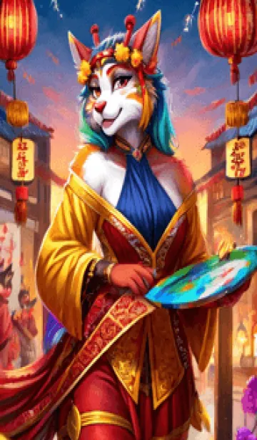 [LINE着せ替え] 新年、幸福を届ける MM 43の画像1