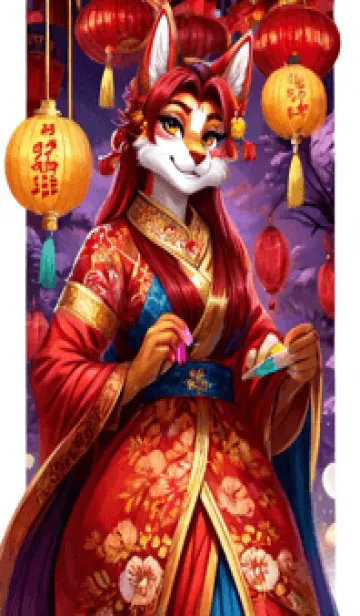 [LINE着せ替え] 新年、幸福を届ける MM 51の画像1