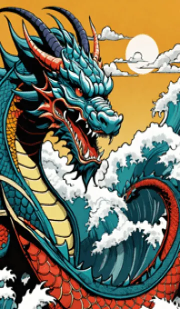 [LINE着せ替え] 辰年の幸運 84Fiの画像1