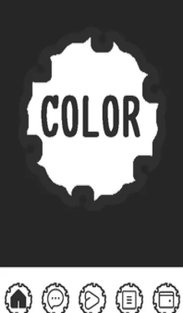 [LINE着せ替え] bw color G52の画像1