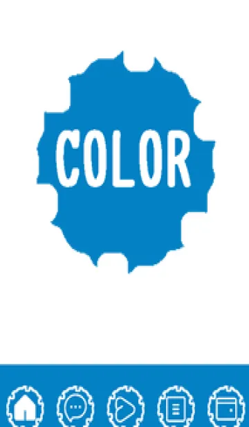 [LINE着せ替え] bw color G54の画像1