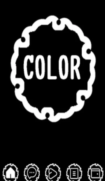 [LINE着せ替え] bw color G55の画像1