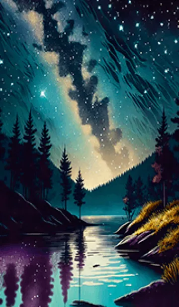 [LINE着せ替え] 穏やかな夜景の着せかえ/653の画像1