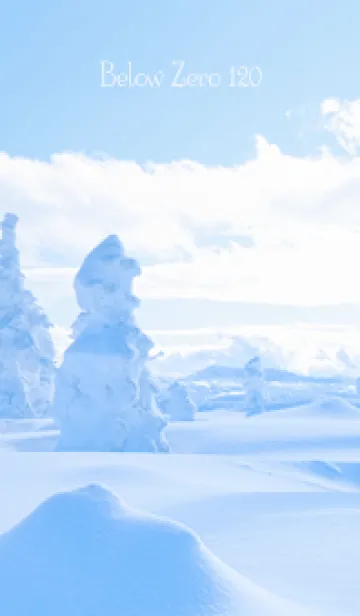 [LINE着せ替え] 白銀の世界 120の画像1