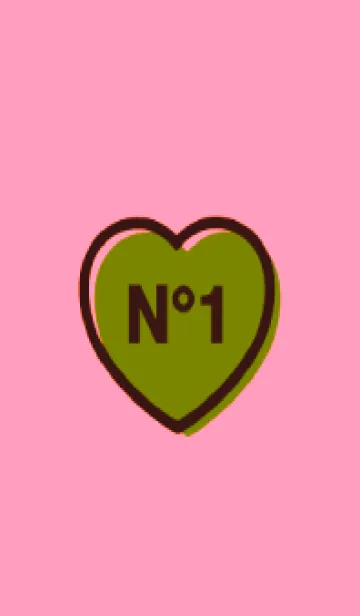 [LINE着せ替え] NO.1 ハート 10の画像1