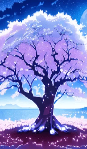 [LINE着せ替え] 冬のサクラ #CJHH323。の画像1