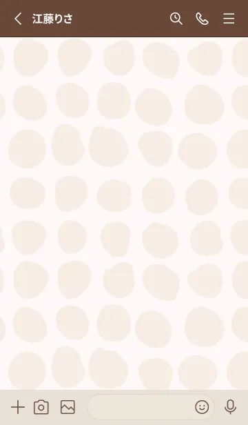 [LINE着せ替え] おしゃれ 丸2の画像2