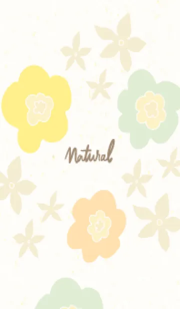 [LINE着せ替え] 北欧風 花 かわいい7の画像1