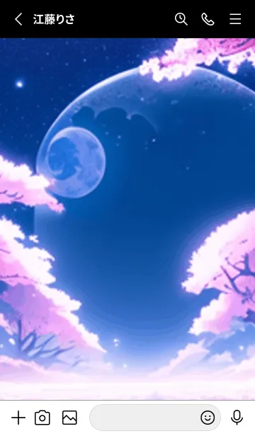 [LINE着せ替え] 冬のサクラ #CJHH321。の画像2