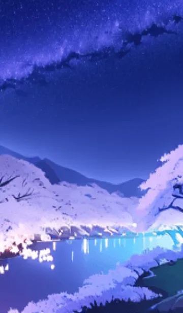 [LINE着せ替え] 冬のサクラ #CJHH313。の画像1