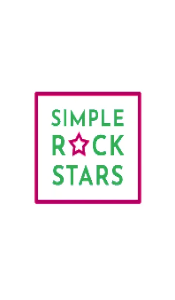 [LINE着せ替え] シンプル ロック スター 211の画像1