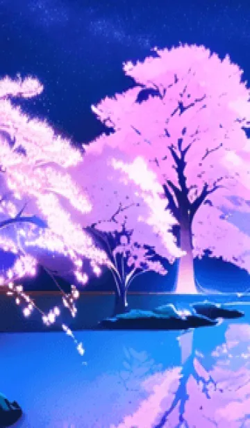 [LINE着せ替え] 冬のサクラ #CJHH39。の画像1