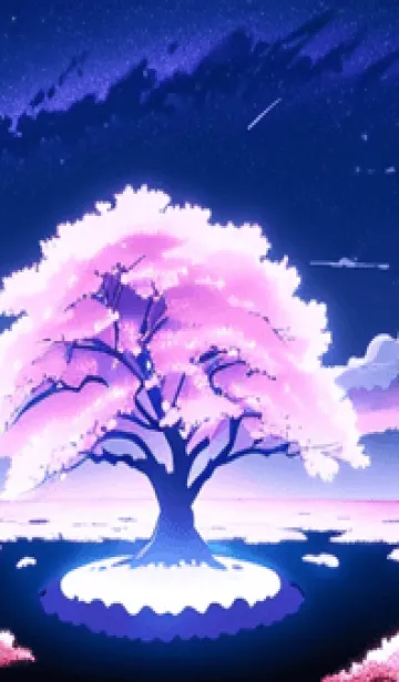 [LINE着せ替え] 冬のサクラ #CJHH38。の画像1