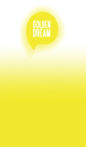 Golden Dream & White Theme V.7 (JP)の着せ替えメイン画像