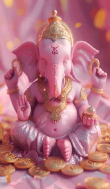 [LINE着せ替え] Ganesha, rich, money, rich(JP)の画像1