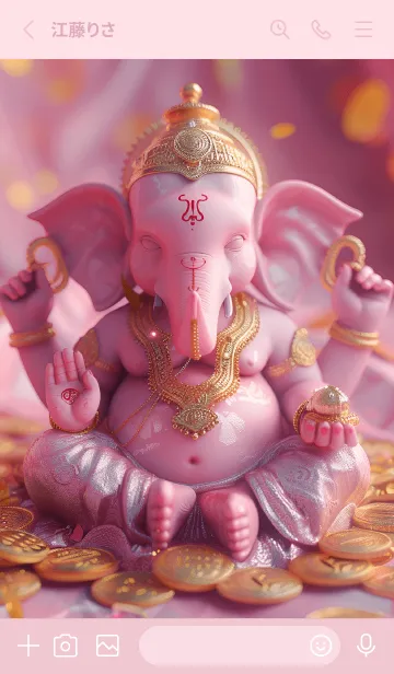 [LINE着せ替え] Ganesha, rich, money, rich(JP)の画像2