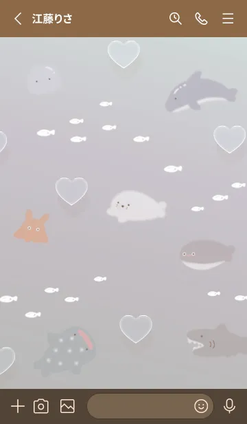 [LINE着せ替え] pinkbrown♡愛のある海08_1の画像2