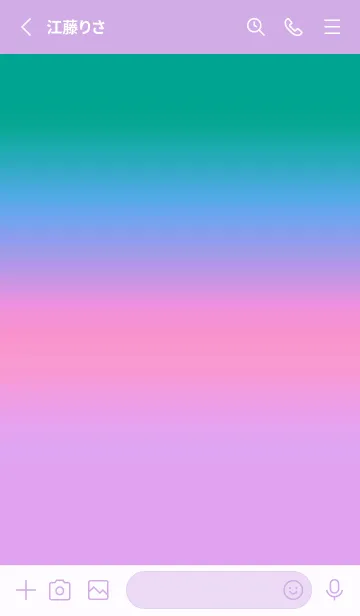 [LINE着せ替え] シンプル グラデーション _229の画像2