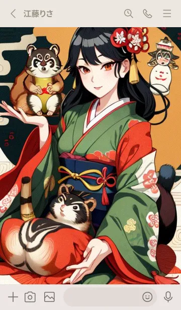 [LINE着せ替え] WJスタジオ a5kNの画像2