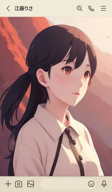 [LINE着せ替え] 新年、幸福を届ける MM 73の画像2