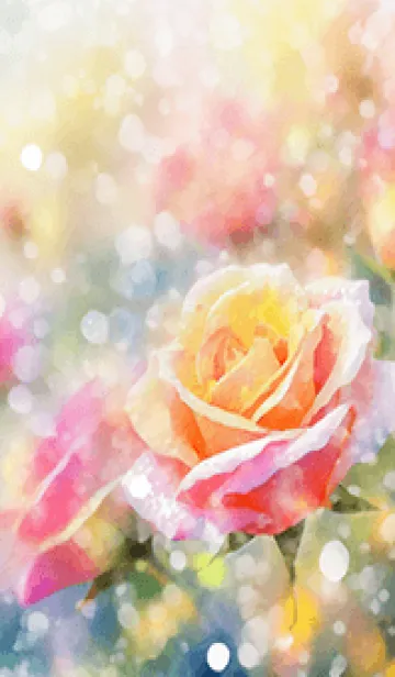 [LINE着せ替え] 薔薇(バラ)の花の着せかえ(R2607)の画像1