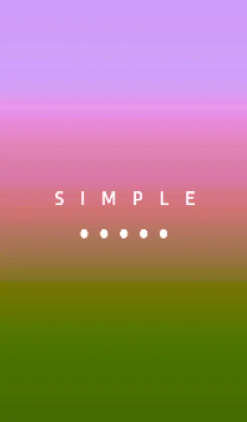 [LINE着せ替え] シンプル ミニドット グラデーション 34の画像1