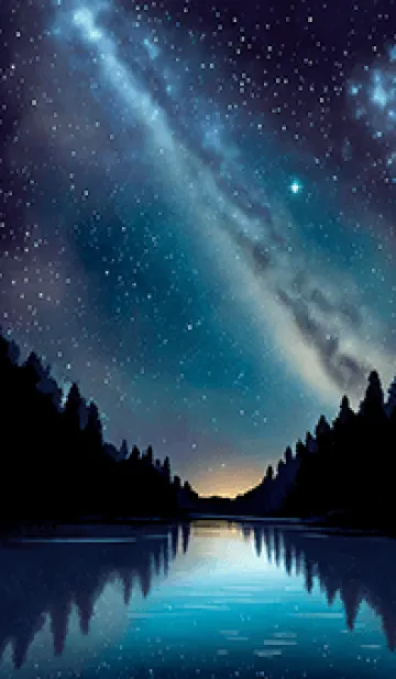 [LINE着せ替え] 穏やかな夜景の着せかえ/678の画像1