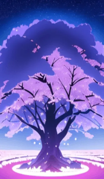 [LINE着せ替え] 冬のサクラ #CKLF05。の画像1