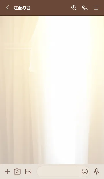 [LINE着せ替え] brown 日差し02_1の画像2