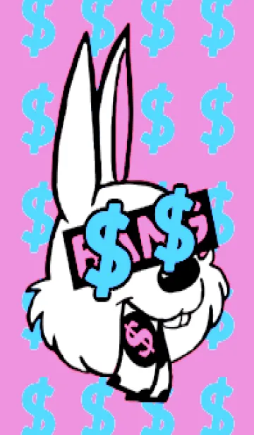 [LINE着せ替え] マネー ラビット2 91の画像1