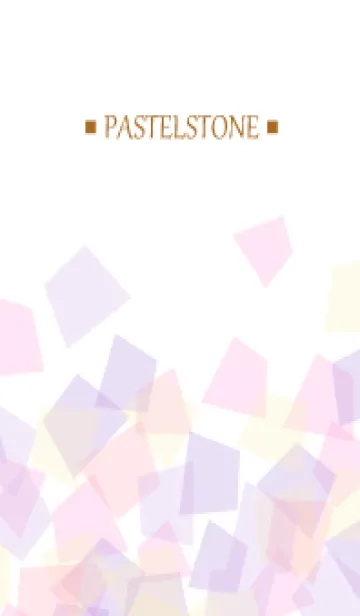 [LINE着せ替え] Pastel Stone 87の画像1