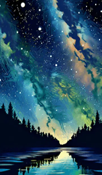 [LINE着せ替え] 穏やかな夜景の着せかえ/684の画像1