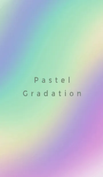 [LINE着せ替え] パステル グラデーション 13の画像1