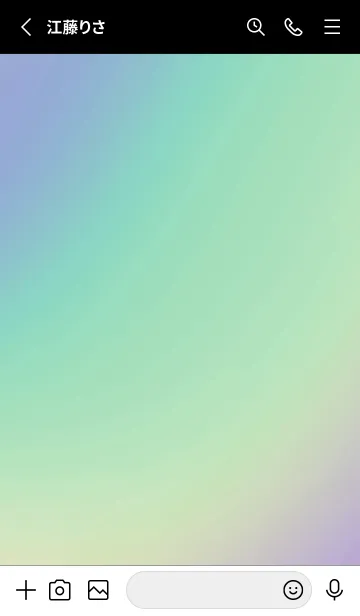 [LINE着せ替え] パステル グラデーション 13の画像2