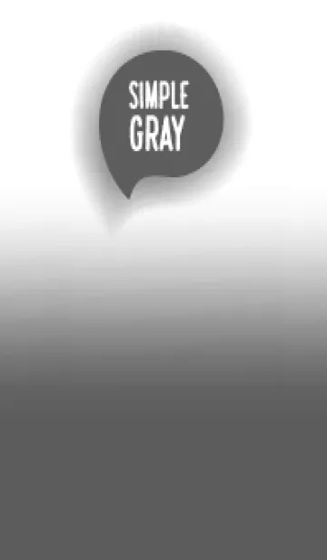 [LINE着せ替え] Gray & White Theme V.7(JP)の画像1