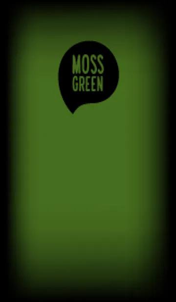 [LINE着せ替え] Black & moss green Theme V7 (JP)の画像1