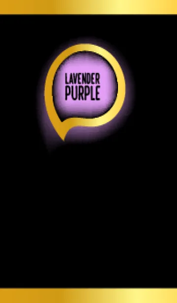 [LINE着せ替え] Lavender Purple  In Black Theme (JP)の画像1