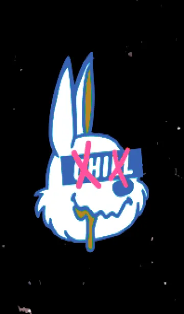 [LINE着せ替え] チル ラビット 138の画像1