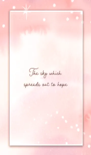 [LINE着せ替え] babypink希望へ続く空04_1の画像1